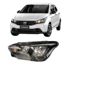 Farol Fiat Argo Le com Led 2017 a 2024