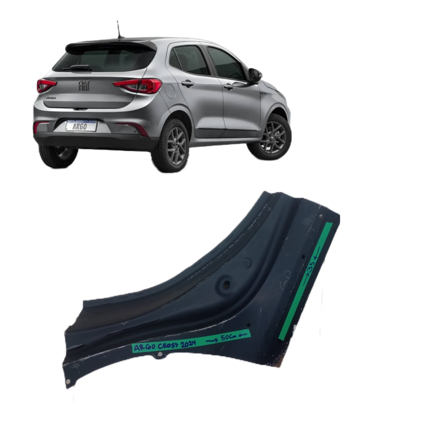 Soleira Retalho Direito Argo Cross 2024