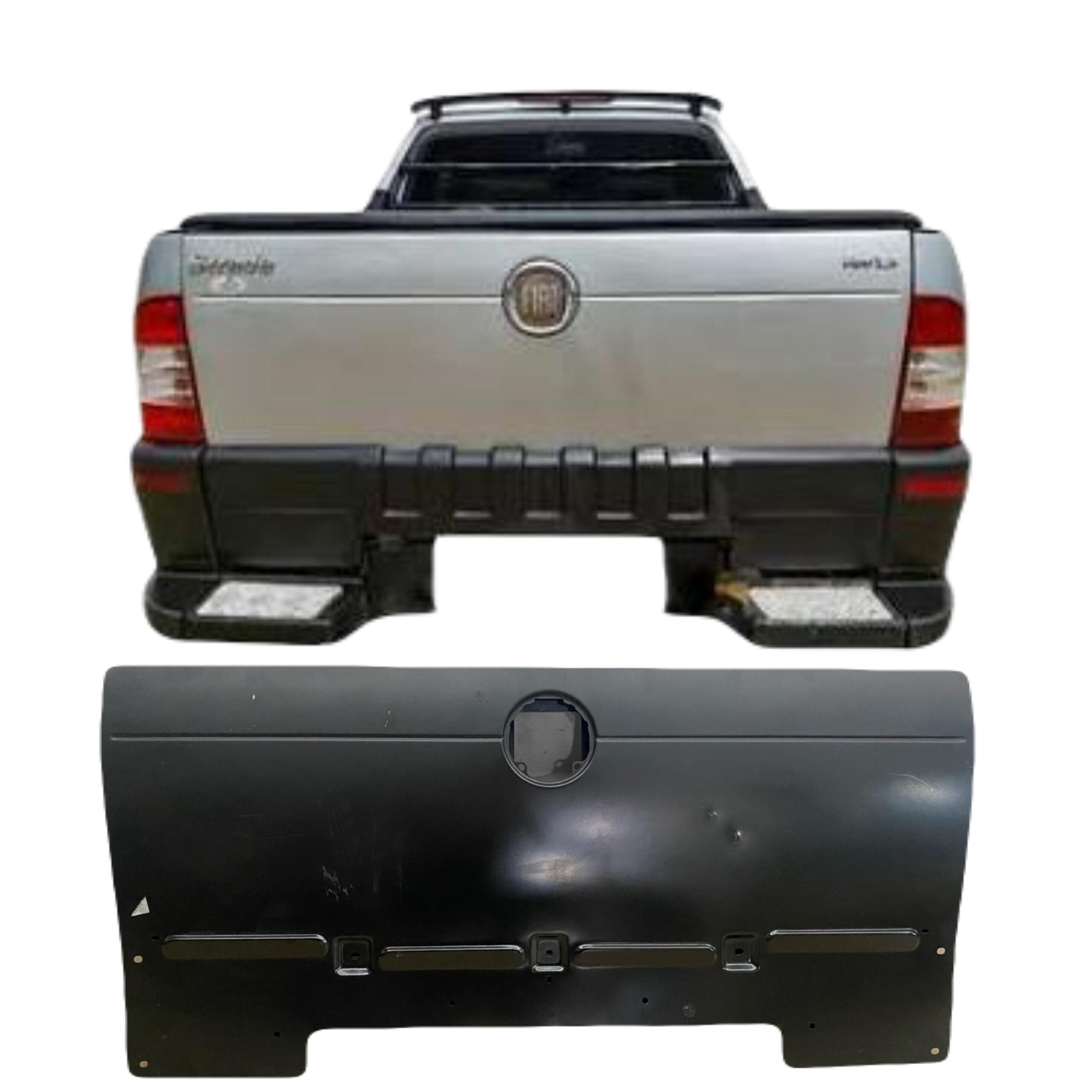 Tampa Traseira Fiat Strada 2004 a 2006 Original 0051714090001