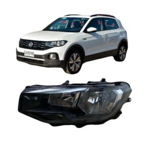 Farol Volkswagen Tcross 2018 a 2022 Esquerdo Simples