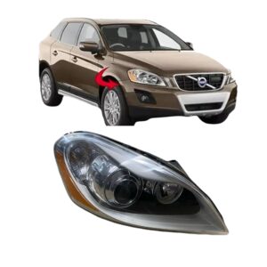 Farol Volvo Xc60 2008 a 2013 com Xenon , Direito