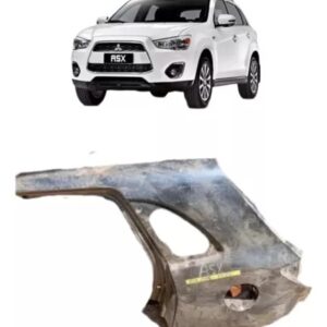 Lateral Mitsubshi Asx 2013 a 2018 Esquerda Preta