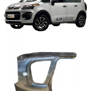 Lateral Citroen Aircross 2010 a 2020 Direita Preta