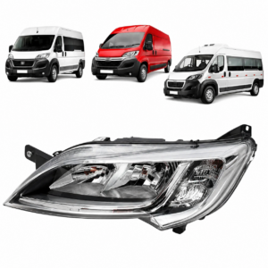 Farol Ducato Boxer Jumper com Led 2018  a 2024 Lado Esquerdo NOVO ORIGINAL 00468622900