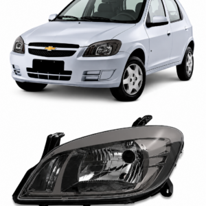 Farol Darck Crome Celta 2007 a 2016 Lado Esquerdo NOVO ORIGINAL 160757