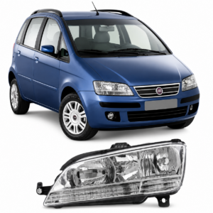 Farol Fiat Idea 2005 Até 2010 Esquerdo Arteb 51731927 NOVO ORIGINAL
